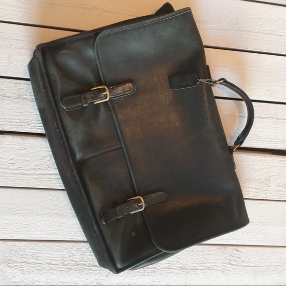 Coach Handbags - VINTAGE COACH Leather Briefcase